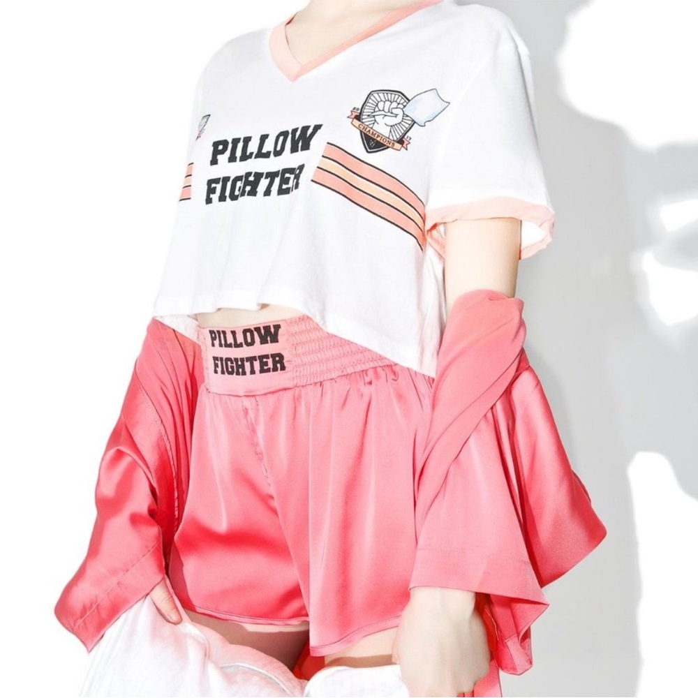 MINKPINK Pillow Fighter Pajama PJ Set